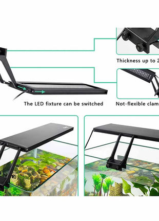 Hygger Planted 24/7 Aquarium Clip-on LED Freshwater Light