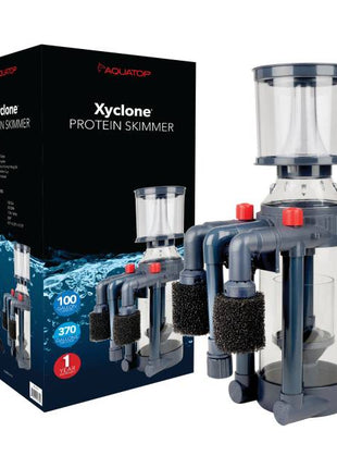 Xyclone Protein Skimmer. Includes Pump, 370GPH, Up to 100 Gallons
