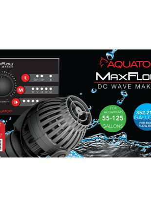 MaxFlow MWV-2000 DC Wavemaker Pump w/ Controller, 2113 GPH, Wirelessly connect 2 or more units