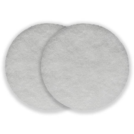 Replacement Fine White Filter Pad for Forza FZ15-UV, 2-pk