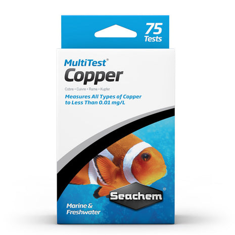 Seachem MultiTest - Copper - Aquatica Aquarium Gallery Fish Store Cleveland Ohio