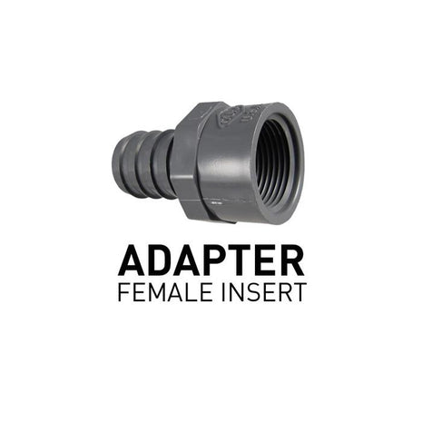 Lifegard Barbed Insert Adapter - Female Insert - Aquatica Aquarium Gallery Fish Store Cleveland Ohio