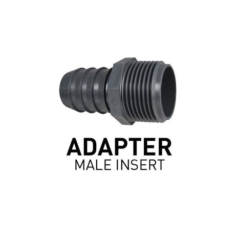 Lifegard Barbed Insert Adapter - Male Insert - Aquatica Aquarium Gallery Fish Store Cleveland Ohio