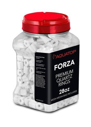 Aquatop FORZA Premium Quartz Rings Media (Bulk) - Aquatica Aquarium Gallery Fish Store Cleveland Ohio