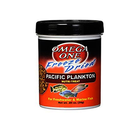 Omega Sea Freeze Dried Pacific Plankton 0.85 oz. - Aquatica Aquarium Gallery Fish Store Cleveland Ohio