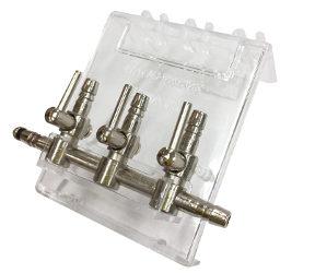 Ista Metal Air Gang Valves - Aquatica Aquarium Gallery Fish Store Cleveland Ohio