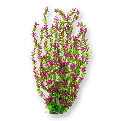 Aquatop 30" Tall Pink & Green Aquarium Plant w/ Weighted Base - Aquatica Aquarium Gallery Fish Store Cleveland Ohio