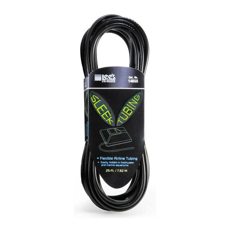 Lee's Sleek Black Airline Tubing - Aquatica Aquarium Gallery Fish Store Cleveland Ohio
